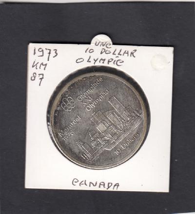 Beschrijving: 10 Dollar  S-OLYMPIC  SKYLINE  SHIP 48,60 gram